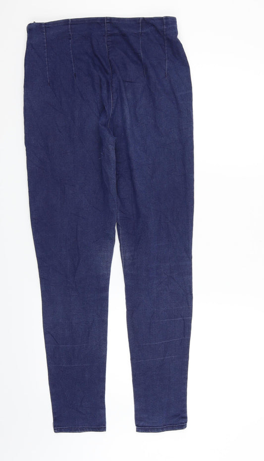 Kiabi Womens Blue Straight Jeans Size 10 L28 in