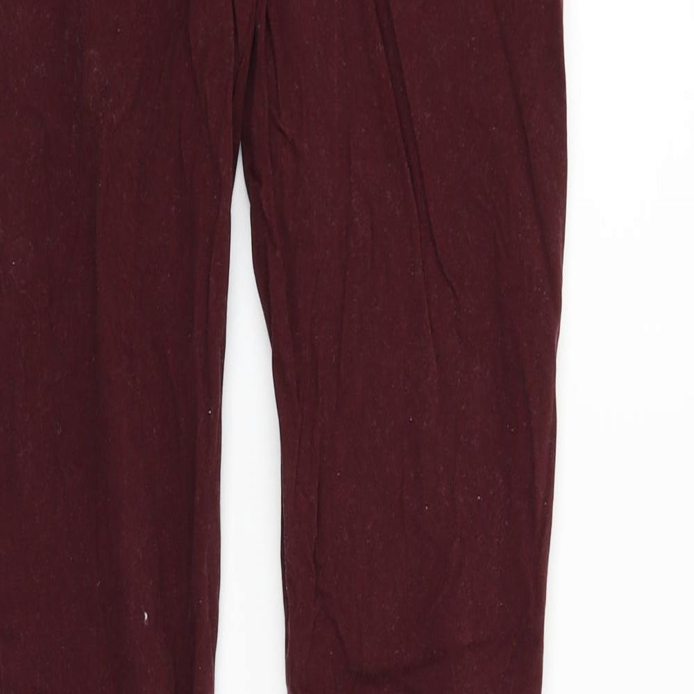 deniem & co Womens Red Skinny Jeans Size 6 L29 in
