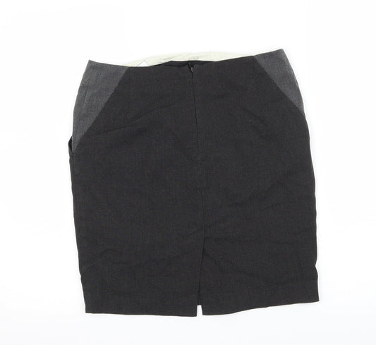 NEXT Womens Green Polka Dot A-Line Skirt Size 8