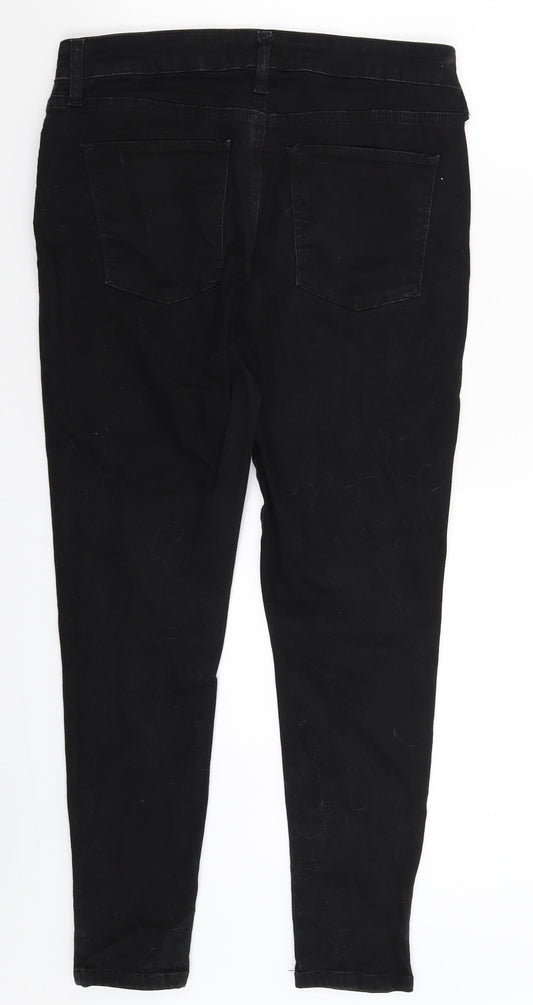Very Womens Black Denim Skinny Jeans Size 30 in L27 in