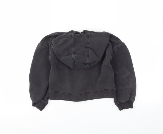 I love girls wear Girls Grey Full Zip Hoodie Size 8 Years