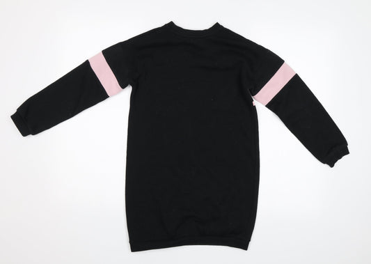 Primark Girls Black Pullover Jumper Size 10-11 Years - Brooklyn