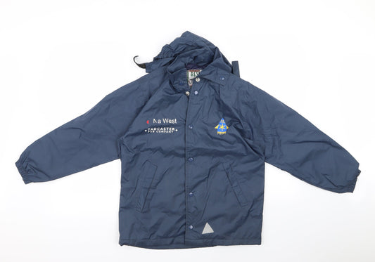 Result Mens Blue Windbreaker Coat Size M