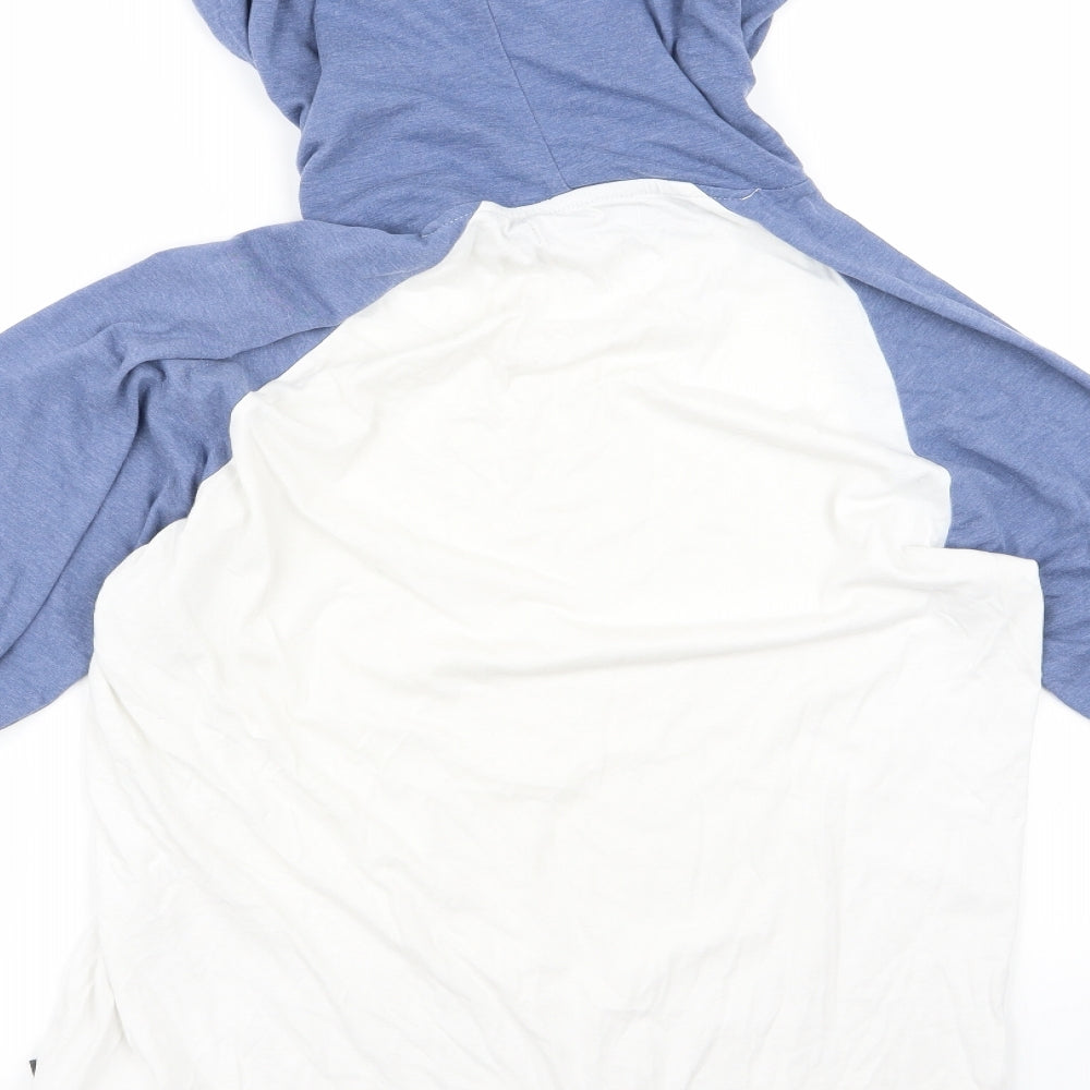 French Connection Mens Blue Pullover Jumper Size M