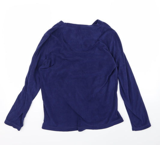 Preworn Womens Blue Cardigan Jumper Size 12