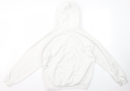 PRETTYLITTLETHING Womens White Pullover Jumper Size S