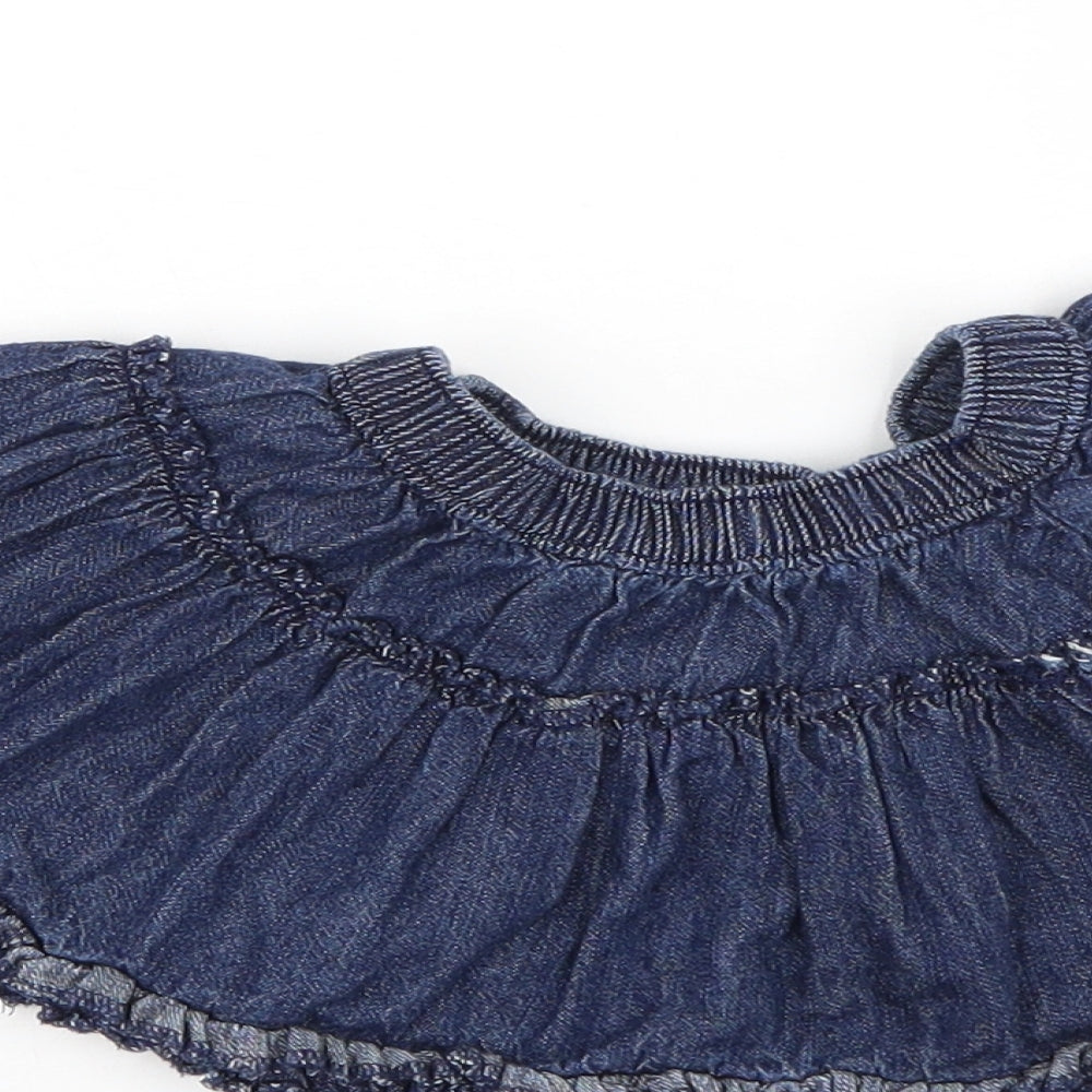 George Girls Blue Flare Skirt Size 9-12 Months