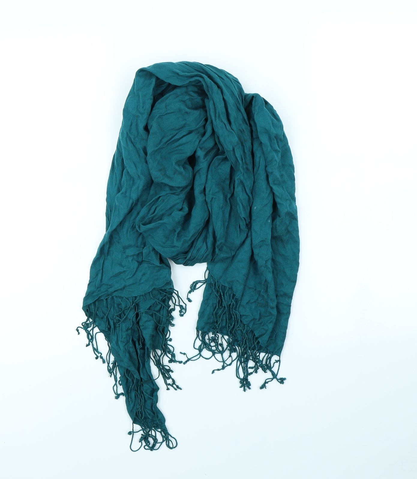 Preworn Womens Green Scarf