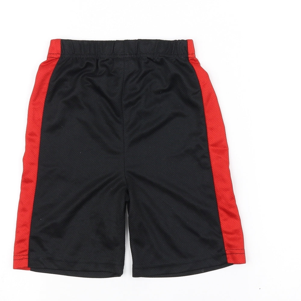 Nickelodeon Boys Black Sweat Shorts Size 5 Years