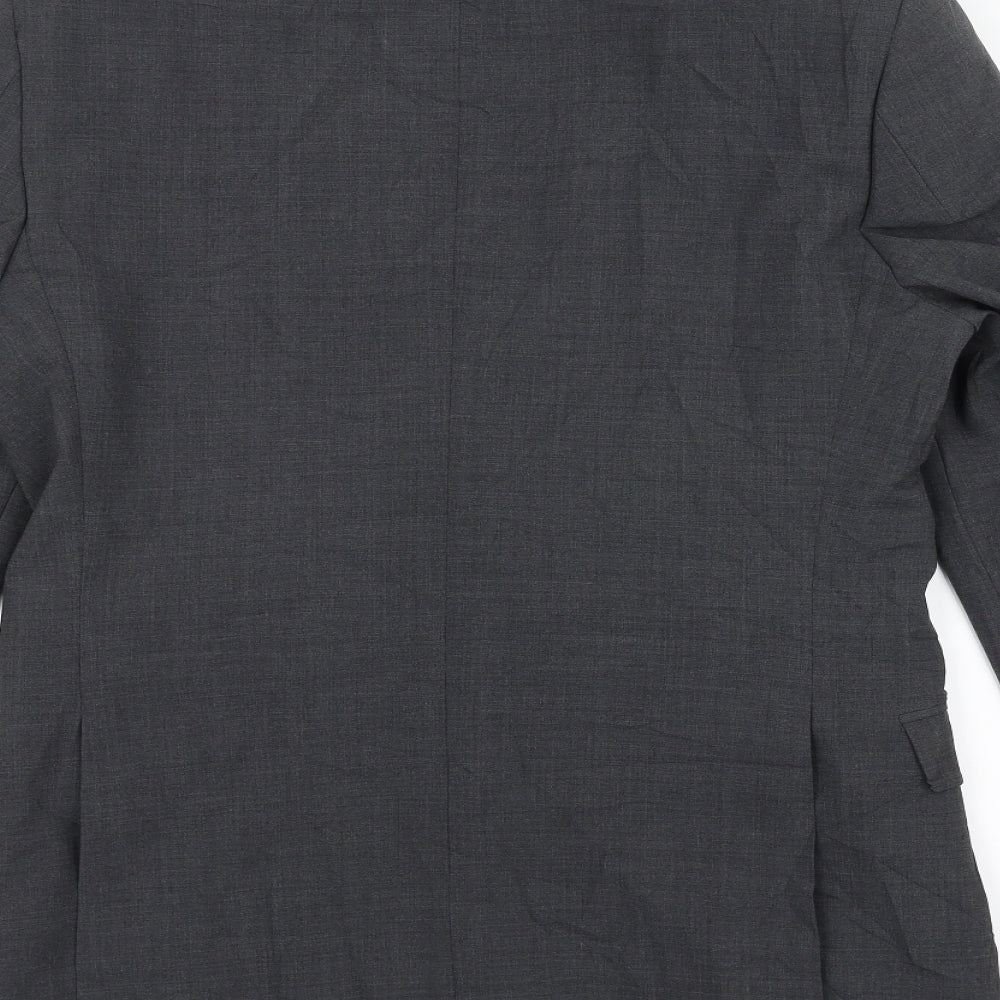 Marks and Spencer Mens Grey Jacket Suit Jacket Size 38