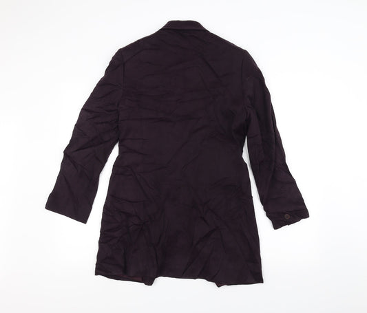 precise petite Womens Purple Jacket Size 10
