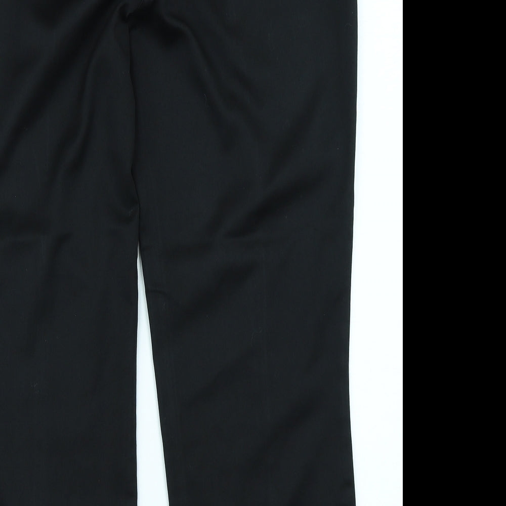 NEXT Womens Black Trousers Size 14 L28 in