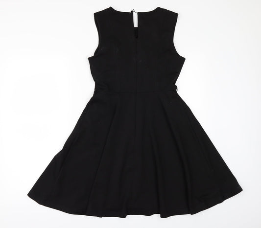 New Look Womens Black Fit & Flare Size 8