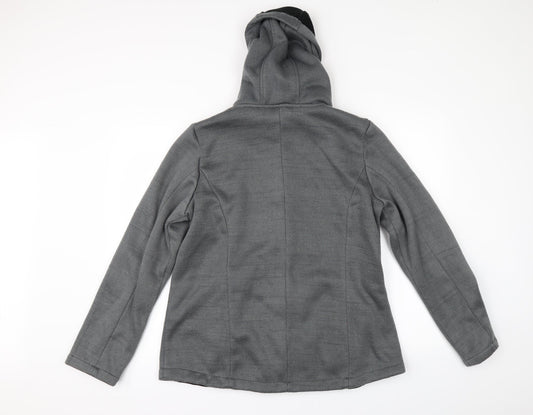 Janina Womens Grey Jacket Size 12