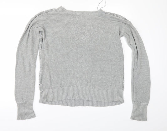 Hoxton Chic Womens Grey Pullover Jumper Size 14