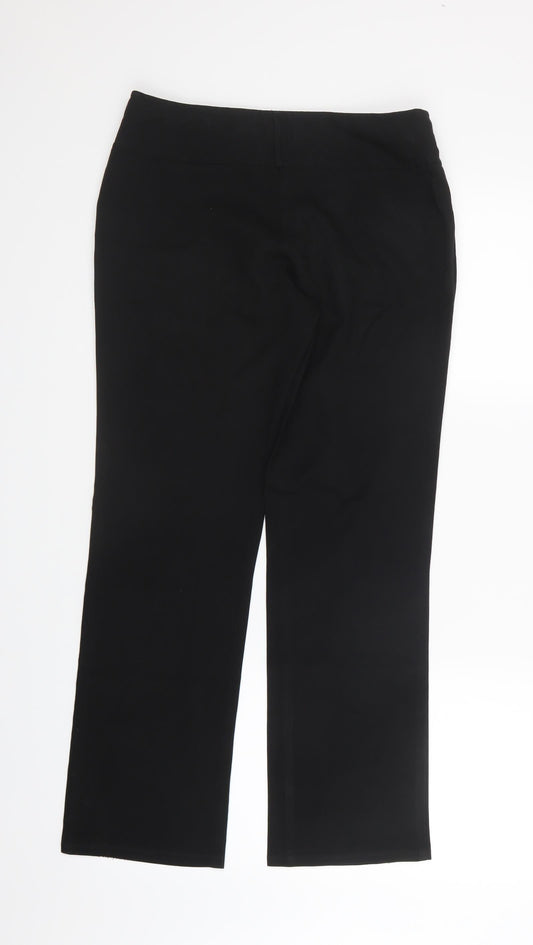 George Girls Black Capri Trousers Size 12-13 Years