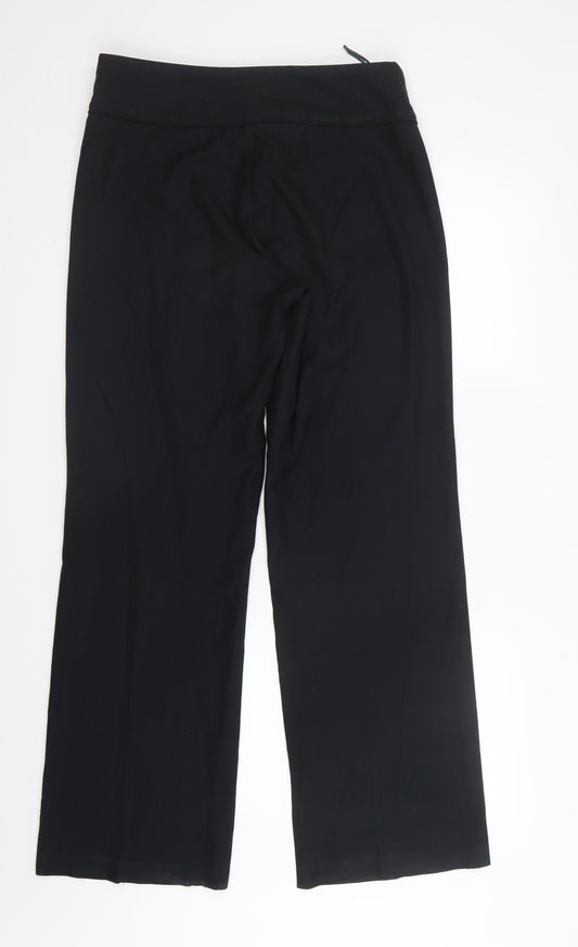 NEXT Womens Black Trousers Size 10 L31 in