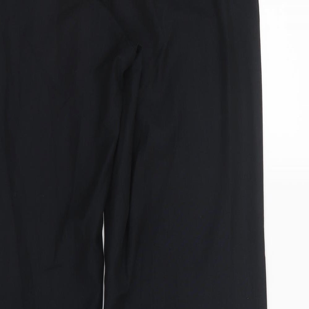 NEXT Womens Black Trousers Size 10 L31 in