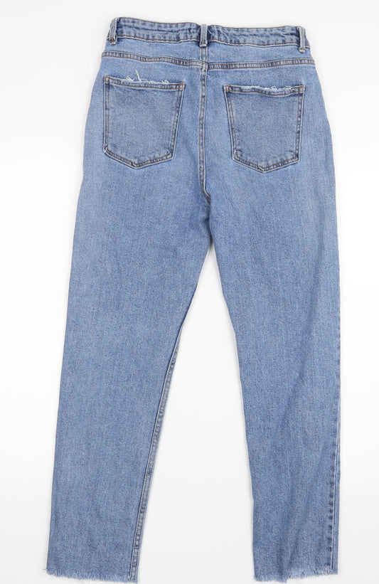 Denim Co. Womens Blue Denim Skinny Jeans Size 12 L26.5 in