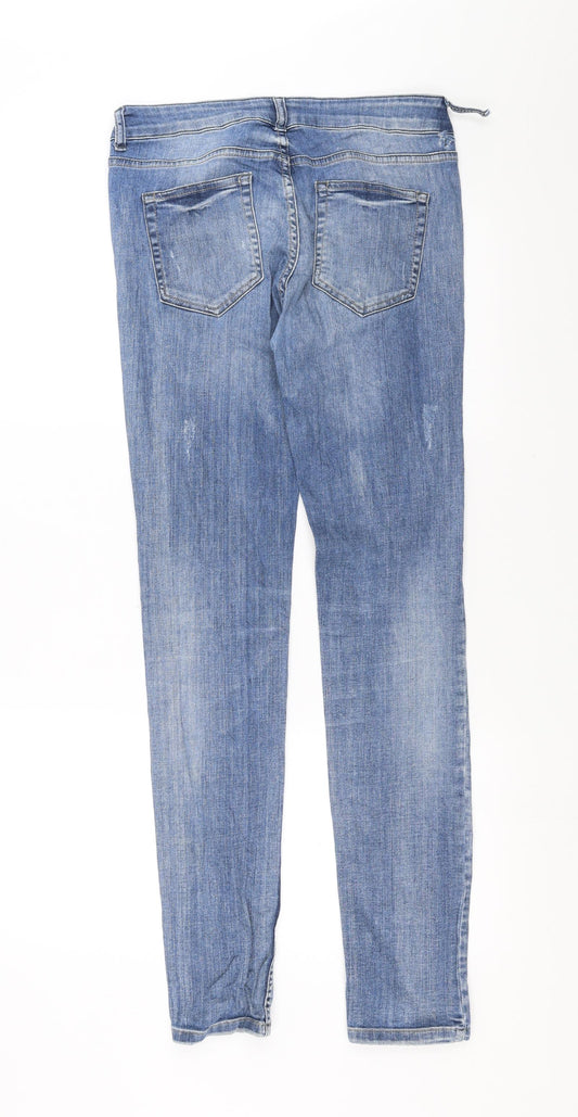 Sparkle Womens Blue Denim Skinny Jeans Size 30 in L31 in