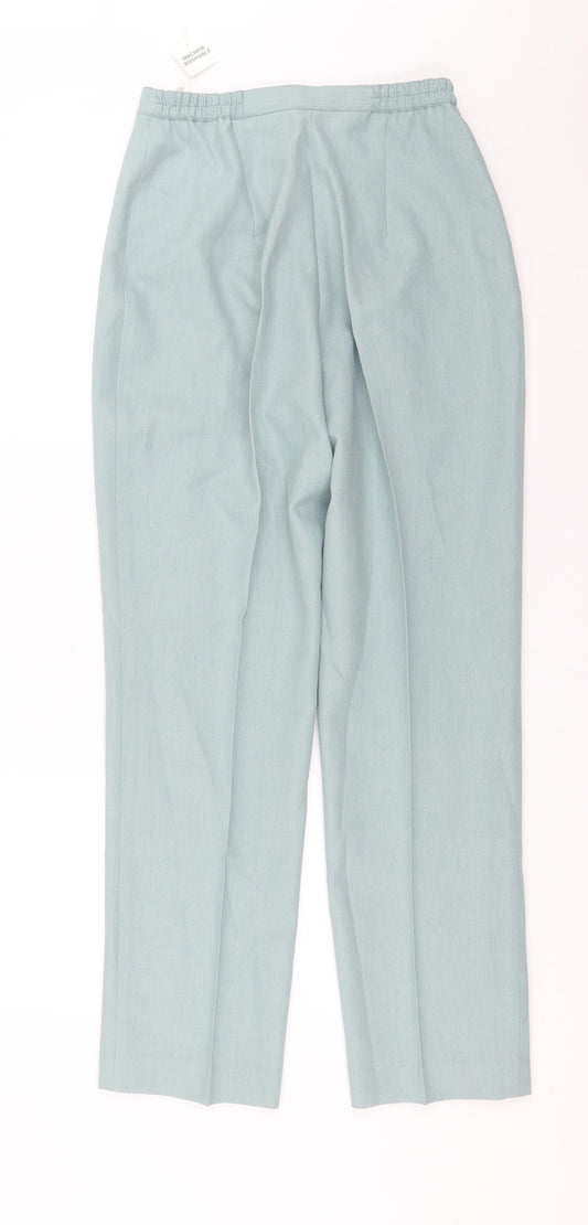 Scott & Taylor Womens Green Trousers Size 12 L29 in
