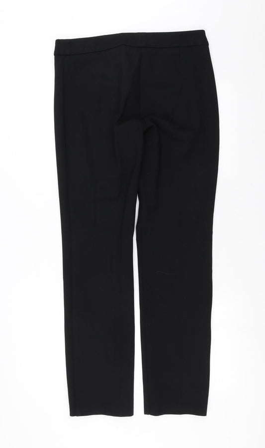 Marks and Spencer Womens Black Trousers Size 12 L31 in