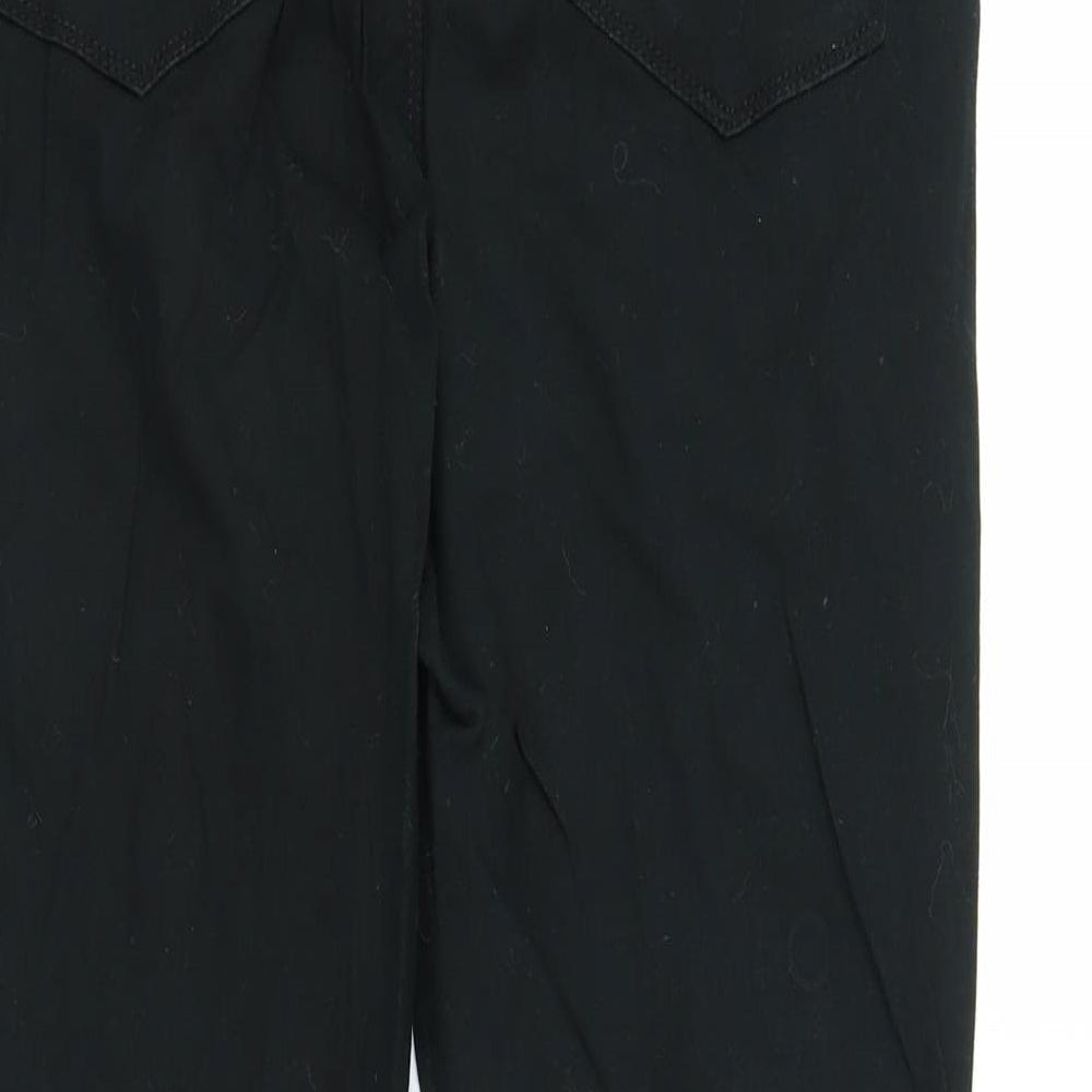 South Womens Black Denim Skinny Jeans Size 14 L27 in