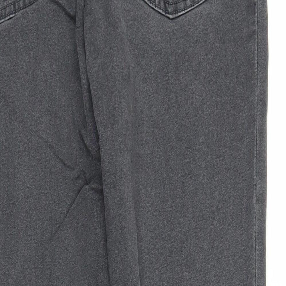 M&S Womens Grey Skinny Jeans Size 12 L25 in