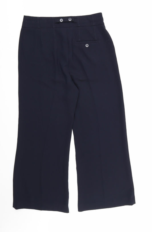 Principles Womens Blue Rayon Dress Pants Trousers Size 14 L28 in