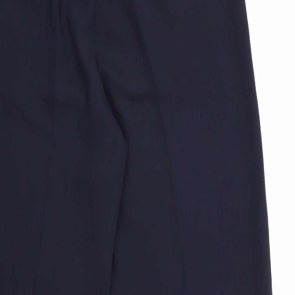 Principles Womens Blue Rayon Dress Pants Trousers Size 14 L28 in