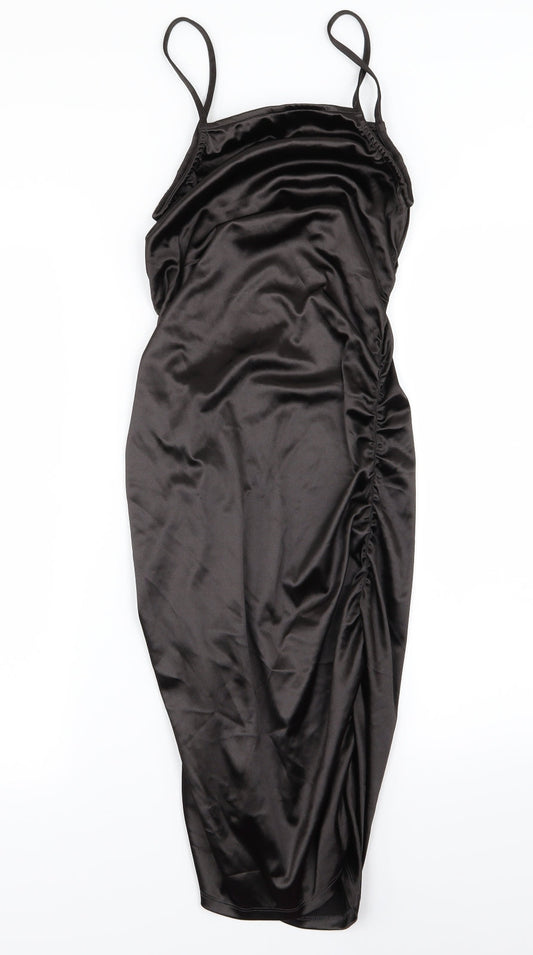 H&M Womens Black Pencil Dress Size S