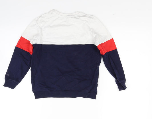 George Girls Blue Pullover Sweatshirt Size 7-8 Years - Have Fun