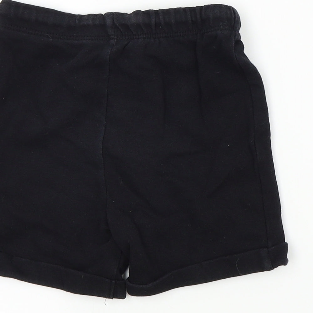 George Boys Black Bermuda Shorts Size 3 Years