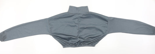 PRETTYLITTLETHING Womens Grey Pullover Jumper Size 6