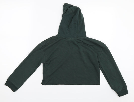 George Girls Green Pullover Hoodie Size 5-6 Years