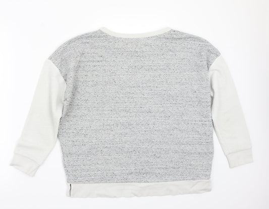 Pep&co Womens Grey Pullover Jumper Size S