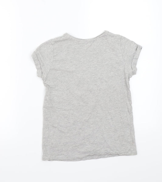 Primark Boys Grey Basic T-Shirt Size 10-11 Years