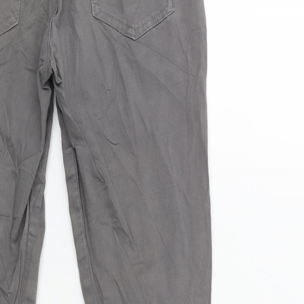 RESERVED Womens Grey Denim Skinny Jeans Size 6 L27 in