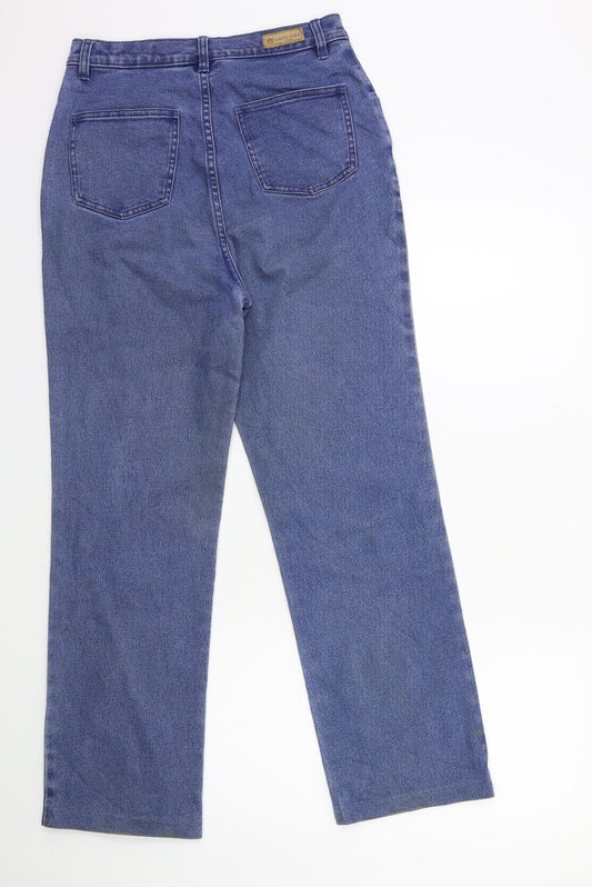 lafeinier Womens Blue Denim Tapered Jeans Size 28 in L27 in