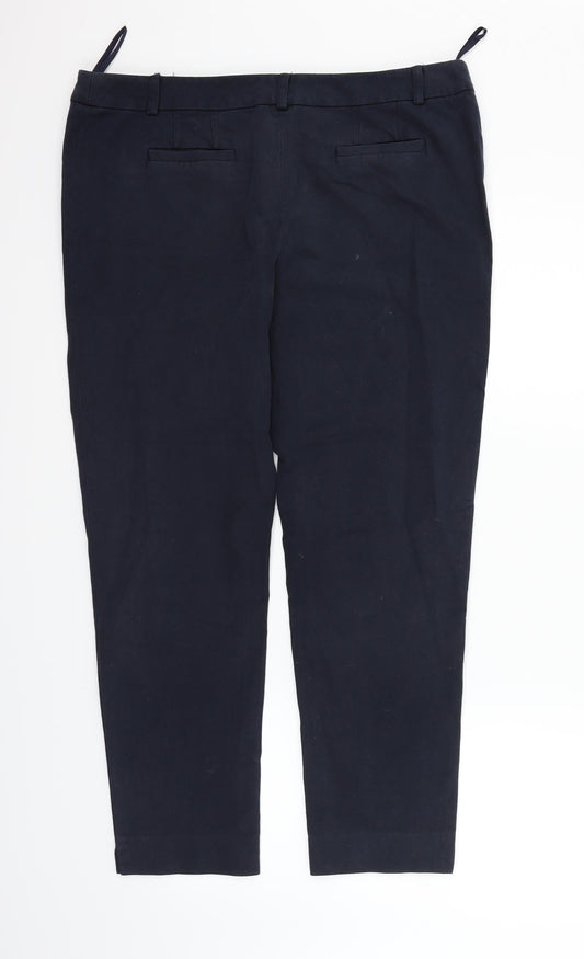 Preworn Womens Blue Trousers Size 36 in L27 in