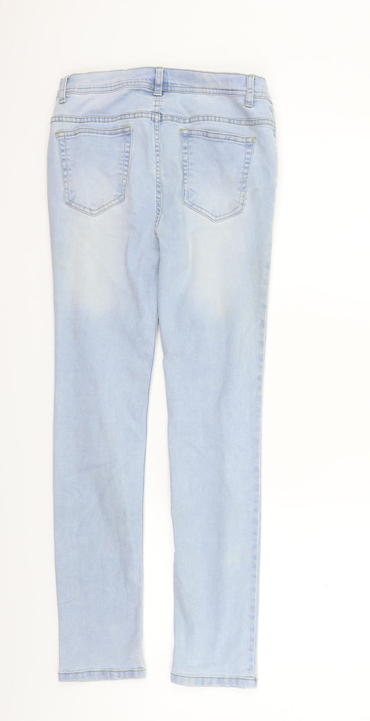 deniem & co Girls Blue Straight Jeans Size 13-14 Years