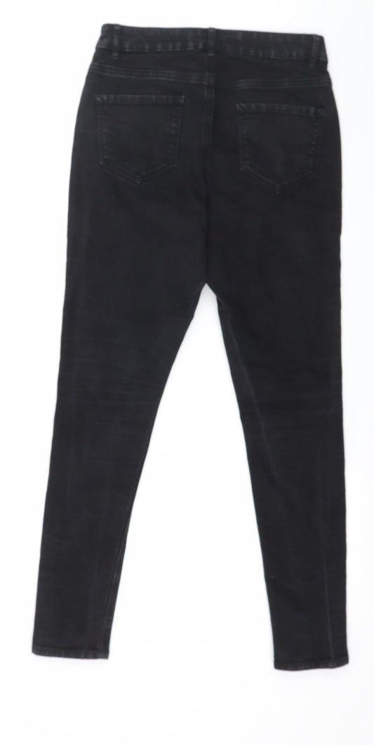 George Womens Black Denim Skinny Jeans Size 10 L27 in