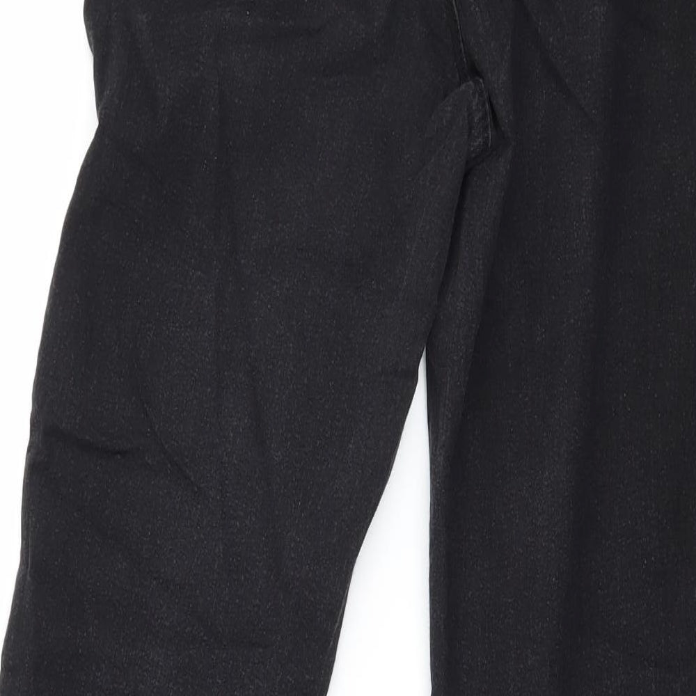 Denim & Co. Womens Grey Denim Jegging Jeans Size 10 L28 in