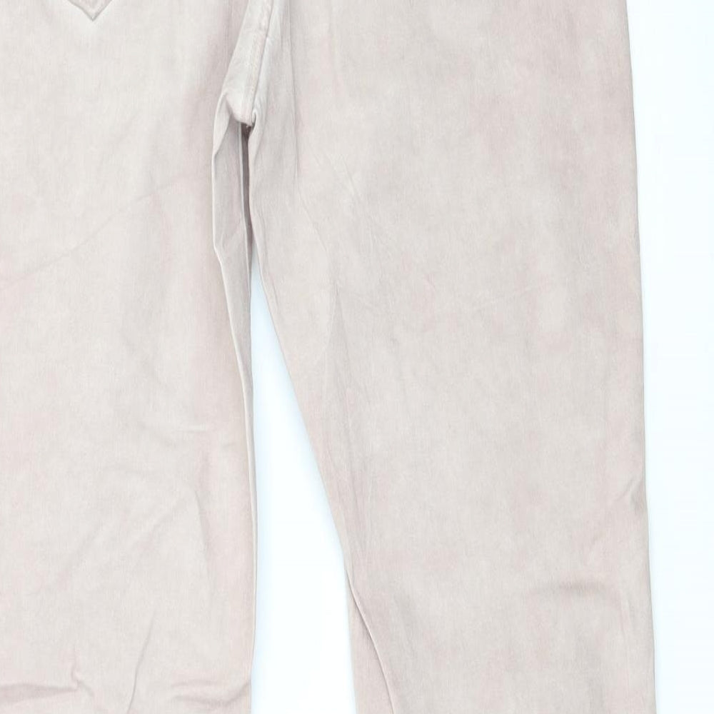 Booty Needs Womens Pink Denim Skinny Jeans Size 8 L31 in