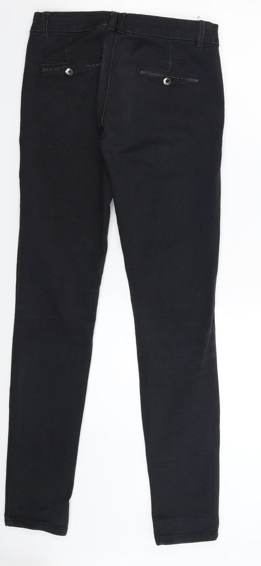 Sara Womens Black Denim Jegging Jeans Size 28 in L30 in