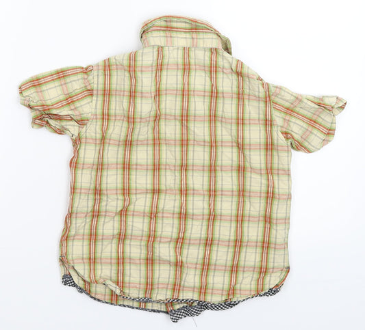 Adleigh Boys Multicoloured Check Basic Button-Up Size 5-6 Years