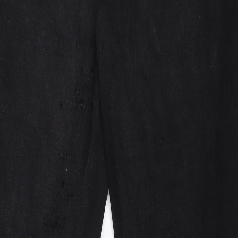Denim & Co. Womens Black Denim Skinny Jeans Size 10 L27 in