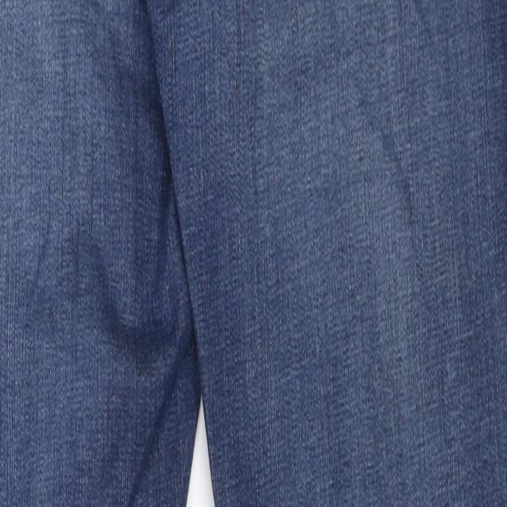 Topshop Womens Blue Denim Skinny Jeans Size 28 L27 in