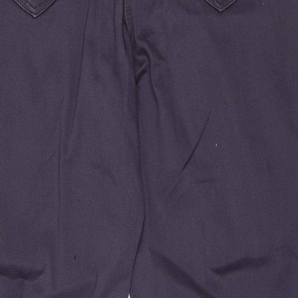George Womens Purple Straight Jeans Size 14 L26 in