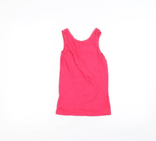 Gap Girls Pink Basic Tank Size 10 Years